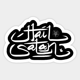 HAIL SATAN Sticker